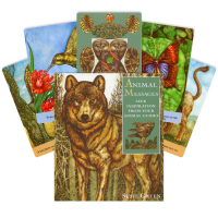 Animal Messages kortų ir knygos rinkinys Cico Books